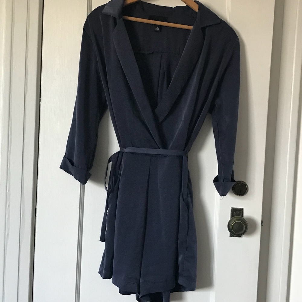 Anthro // Shorts Jumpsuit